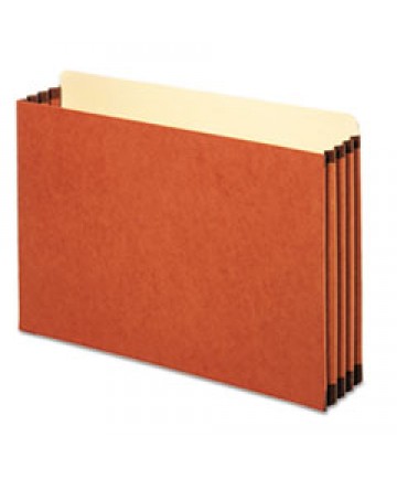 FILE CABINET POCKETS, 3.5" EXPANSION, LEGAL SIZE, REDROPE, 10/BOX