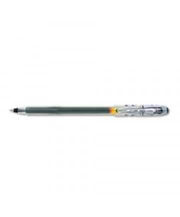 NEO-GEL STICK GEL PEN, FINE 0.7MM, BLACK INK/BARREL, DOZEN
