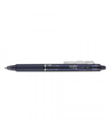 FRIXION CLICKER ERASABLE RETRACTABLE GEL PEN, FINE 0.7 MM, NAVY INK, NAVY BARREL