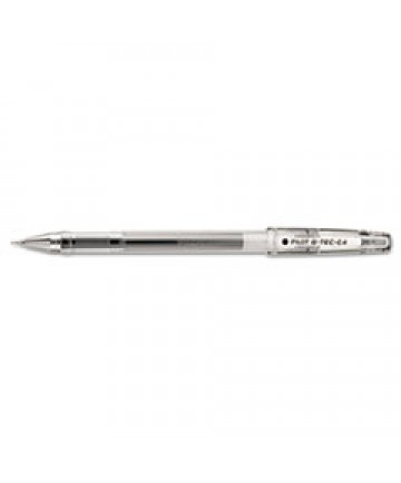 G-TEC-C ULTRA STICK GEL PEN, ULTRA-FINE 0.4 MM, BLACK INK, CLEAR BARREL, DOZEN
