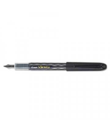 VARSITY FOUNTAIN PEN, MEDIUM 1MM, BLACK INK, GRAY PATTERN WRAP BARREL