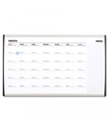 Contour Fabric Bulletin Board, 48 X 36, Gray Surface, Black Plastic Frame