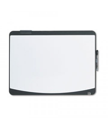Prestige 2 Magnetic Total Erase Whiteboard, 96 X 48, Black Frame