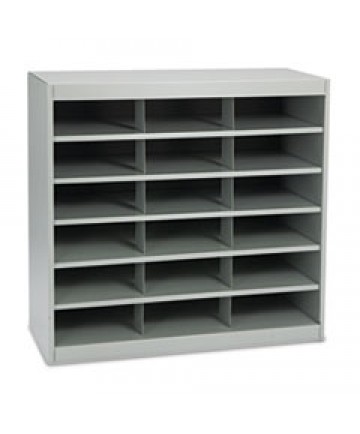 Steel Project Center Organizer, 18 Pockets, 37 1/2 X 15 3/4 X 36 1/2