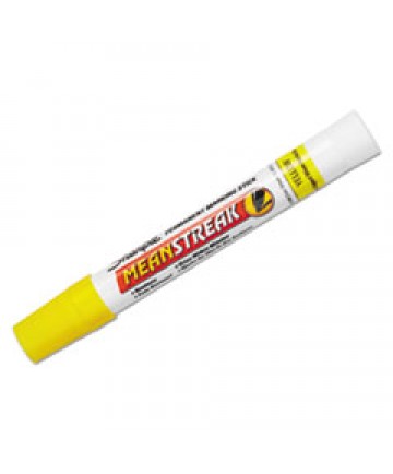 MEAN STREAKMARKING STICK, BROAD BULLET TIP, YELLOW