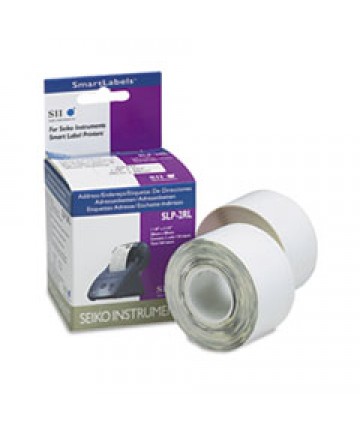 SLP-2RL SELF-ADHESIVE ADDRESS LABELS, 1.12" X 3.5", WHITE, 130 LABELS/ROLL, 2 ROLLS/BOX