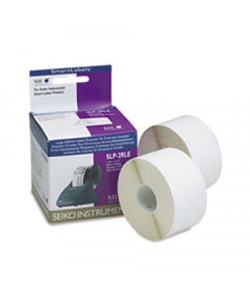 SLP-2RLE SELF-ADHESIVE LARGE ADDRESS LABELS, 1.5" X 3.5", WHITE, 260 LABELS/ROLL, 2 ROLLS/BOX