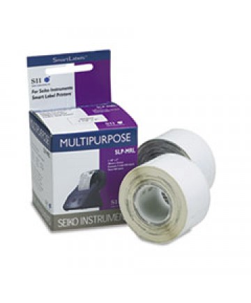 SLP-MRL SELF-ADHESIVE MULTIPURPOSE LABELS, 1.12" X 2", WHITE, 220 LABELS/ROLL, 2 ROLLS/BOX