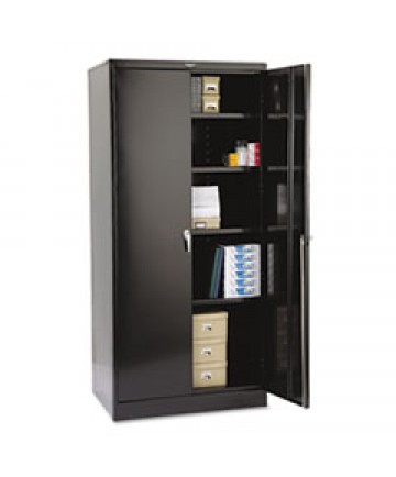 78" High Deluxe Cabinet, 36w X 18d X 78h, Black