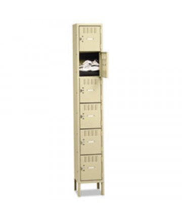 78" High Deluxe Cabinet, 36w X 24d X 78h, Putty