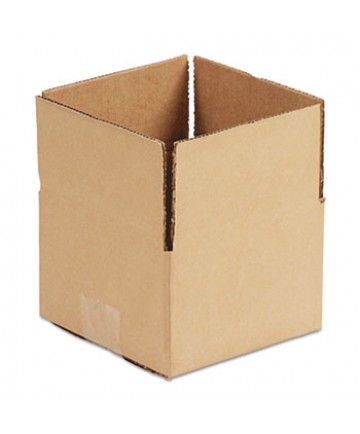 FIXED-DEPTH SHIPPING BOXES, REGULAR SLOTTED CONTAINER (RSC), 18" X 12" X 8", BROWN KRAFT, 25/BUNDLE