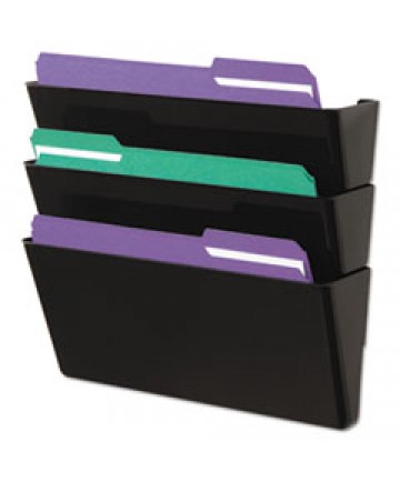 Recycled Drawer Organizer, Nine Compartments, Plastic, 14 X 9 X 1 1/8