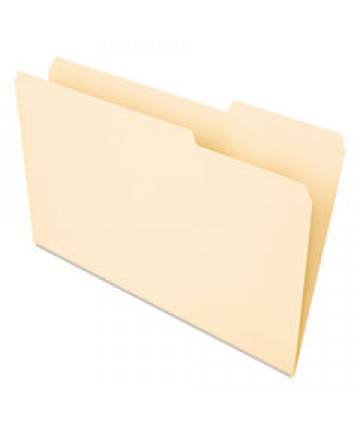 DELUXE BRIGHT COLOR HANGING FILE FOLDERS, LEGAL SIZE, 1/5-CUT TAB, ASSORTED, 25/BOX