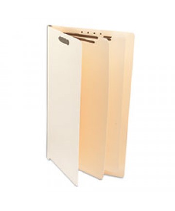 DOUBLE-PLY TOP TAB MANILA FILE FOLDERS, 1/3-CUT TABS, LEGAL SIZE, 100/BOX