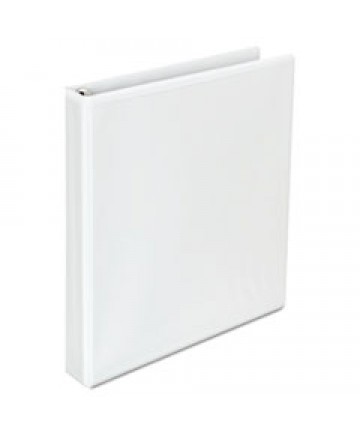DELUXE EASY-TO-OPEN D-RING VIEW BINDER, 3 RINGS, 5" CAPACITY, 11 X 8.5, BLACK