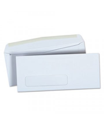 BUSINESS ENVELOPE, #9, SQUARE FLAP, GUMMED CLOSURE, 3.88 X 8.88, WHITE, 500/BOX