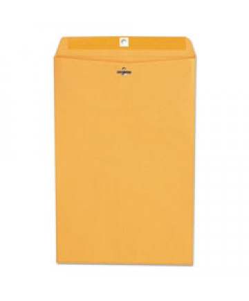 KRAFT CLASP ENVELOPE, #63, SQUARE FLAP, CLASP/GUMMED CLOSURE, 6.5 X 9.5, BROWN KRAFT, 100/BOX