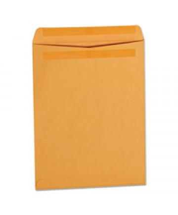 KRAFT CLASP ENVELOPE, #98, SQUARE FLAP, CLASP/GUMMED CLOSURE, 10 X 15, BROWN KRAFT, 100/BOX