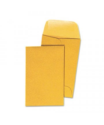 KRAFT CLASP ENVELOPE, #110, SQUARE FLAP, CLASP/GUMMED CLOSURE, 12 X 15.5, BROWN KRAFT, 100/BOX