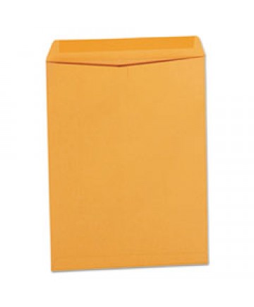 CATALOG ENVELOPE, #1 3/4, SQUARE FLAP, GUMMED CLOSURE, 6.5 X 9.5, BROWN KRAFT, 500/BOX