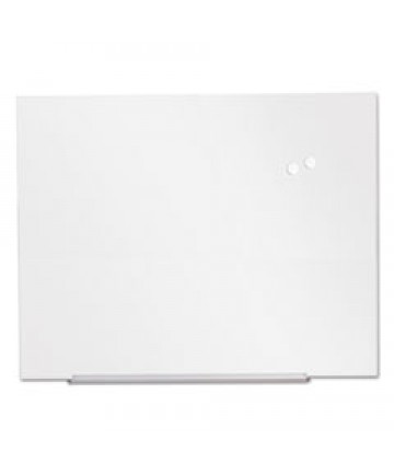 Design Series Magnetic Steel Dry Erase Board, 48 X 36, White, Black Frame