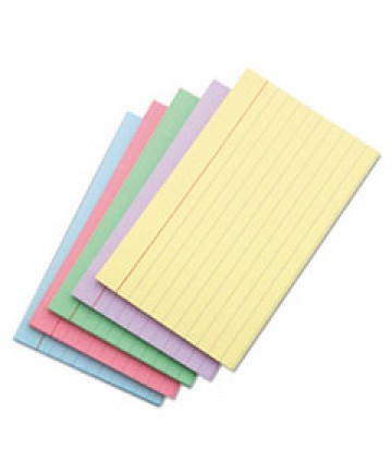 Ruled Index Cards, 3 X 5, White, 100/pack