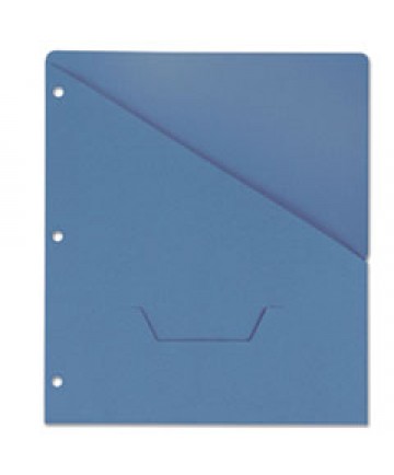 TWO-POCKET PORTFOLIOS WITH TANG FASTENERS, 11 X 8 1/2, GREEN, 25/BOX