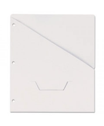 Clear Front Report Cover, Tang Fasteners, Letter Size, Assorted Colors, 25/box
