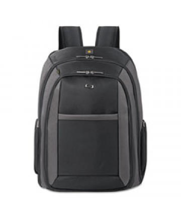 Pro Checkfast Backpack, 16", 13 3/4" X 6 1/2" X 17 3/4", Black