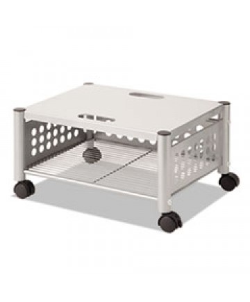 UNDERDESK MACHINE STAND, ONE-SHELF, 21.5W X 17.88D X 11.5H, MATTE GRAY