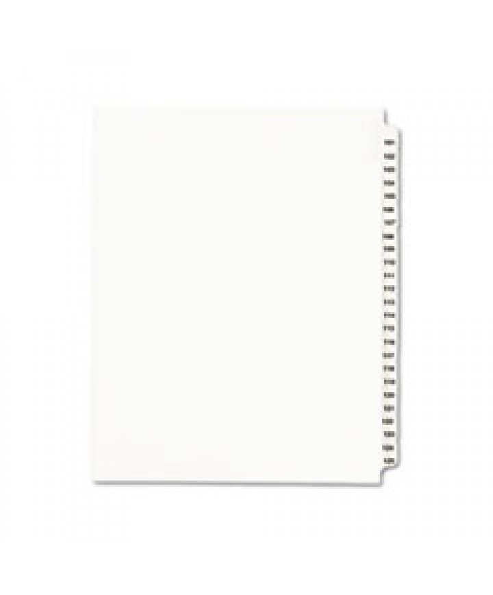 Preprinted Legal Exhibit Side Tab Index Dividers, Avery Style, 25-Tab, 101 to 125, 11 x 8.5, White, 1 Set, (1334) Preprinted Legal Exhibit Side Tab Index Dividers, Avery Style, 25-Tab, 101 to 125, 11 x 8.5, White, 1 Set, (1334)