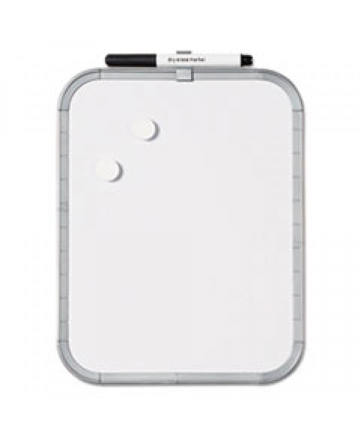 Dry Erase Board, 11 X 14, White Plastic Frame