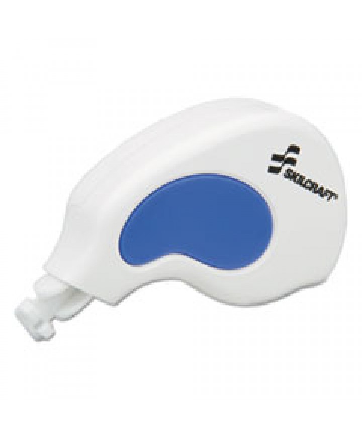 7510013900717 SKILCRAFT CORRECTION TAPE, NONREFILLABLE APPLICATOR, WHITE