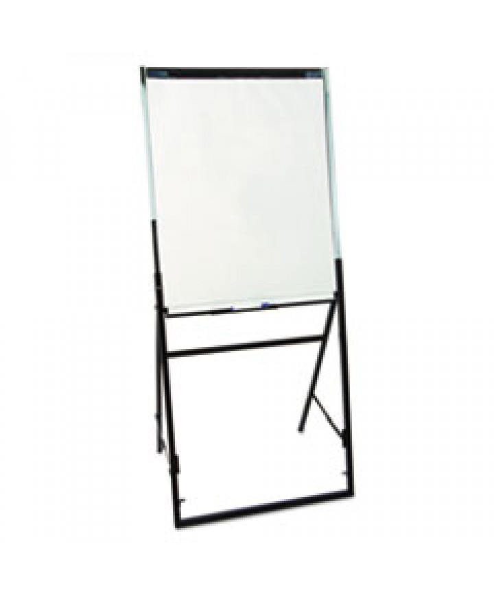 Heavy-Duty Adjustable Instant Easel Stand, 25 To 63 High, Steel, Black
