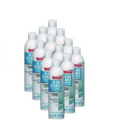 CHAMPION SPRAYON GLASS CLEANER WITH AMMONIA, 19 OZ AEROSOL SPRAY, 12/CARTON