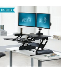 ProPlus™ 36 Turns any desk into a standing desk Black