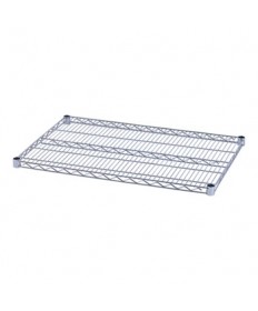 Industrial Wire Shelving Extra Wire Shelves, 36w X 24d, Silver, 2 Shelves/carton