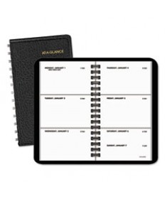 WEEKLY PLANNER, 4.5 X 2.5, BLACK, 2021