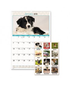 PUPPIES MONTHLY WALL CALENDAR, 15.5 X 22.75, 2021