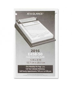 LARGE DESK CALENDAR REFILL, 4.5 X 8, WHITE, 2021