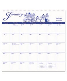 COMPACT DESK CALENDAR REFILL, 3 X 3.75, WHITE, 2021