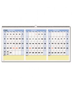 YEARLY WALL CALENDAR, 24 X 36, 2021