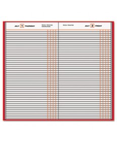 FINANCIAL DESK CALENDAR REFILL, 3.5 X 6, WHITE, 2021