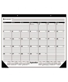 MONTHLY REFILLABLE DESK PAD, 22 X 17, WHITE, 2021