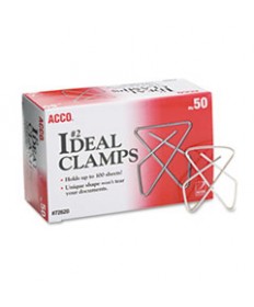 PAPER CLIPS, JUMBO, SILVER, 1,000/PACK