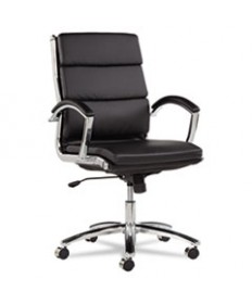 ALERA MOTA SERIES BIG AND TALL CHAIR, SUPPORTS UP TO 450 LBS, BLACK SEAT/BLACK BACK, BLACK BASE