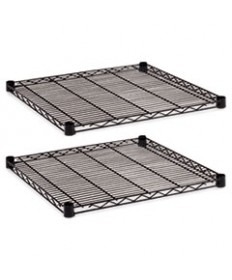 NSF CERTIFIED INDUSTRIAL 4-SHELF WIRE SHELVING KIT, 48W X 18D X 72H, SILVER