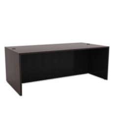 ALERA VALENCIA SERIES STRAIGHT FRONT DESK SHELL, 47.25" X 29.5" X 29.63", MEDIUM CHERRY