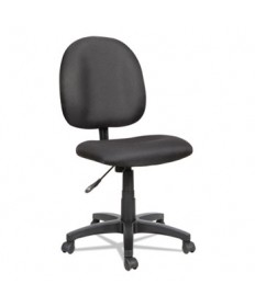 ALERA ESSENTIA SERIES SWIVEL TASK CHAIR, SUPPORTS UP TO 275 LBS, BLACK SEAT/BLACK BACK, BLACK BASE