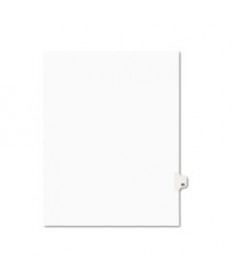 PREPRINTED LEGAL EXHIBIT SIDE TAB INDEX DIVIDERS, AVERY STYLE, 10-TAB, 20, 11 X 8.5, WHITE, 25/PACK, (1020)